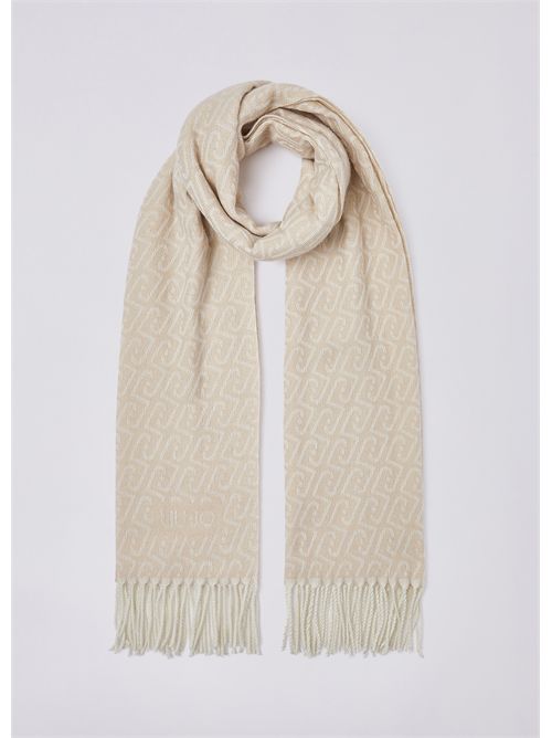 Stola con logo monogram LIU JO | 2F6028T2742/51316